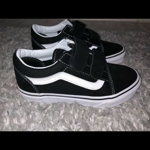 Kids Old School Vans- Velcro